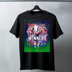 2026 UEFA Conference League Winners Are Crystal Palace Champions Of Europe Unisex T-Shirt