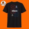 Crystal Palace FC CPFC Logo Europe via SE25 Two Sided Unisex T-Shirt