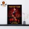 Metallica M72 World Tour 2026 Schedule Dates And Cities List Decoration Wall Art Home Decor Poster Canvas