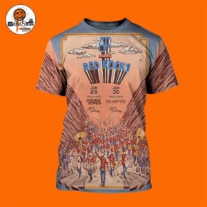 AJR Brothers Live At Red Rocks Amphitheater At Denver CO On June 29 And 30 All Over Print Shirt