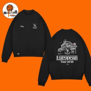 Art Of x Crystal Palace FC European Tour 2025-2026 Sweatshirt Two Sided Unisex T-Shirt