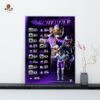 Baltimore Ravens NFL 2026 Schedule Official Poster Decoration Wall Art Home Decor Poster Canvas