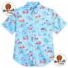 Bluey Beach Day Button Down Shirt For Men By RSVLTS Hawaiian Shirt