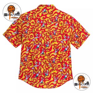 Bobby Zimurski Button Down Shirt For Men By RSVLTS A Goofy Movie Hawaiian Shirt