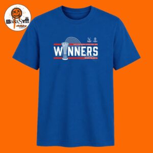 Crystal Palace FC Are The 2025-2026 UEFA Conference League Winners Trophy Unisex T-Shirt Blue Color
