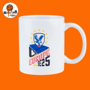 Crystal Palace FC CPFC Logo Europe via SE25 Mug