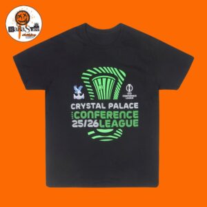 Crystal Palace FC UEFA Conference League Text 2025-2026 Unisex T-Shirt