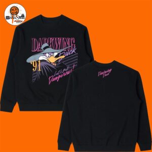Disney’s Darkwing Duck Let’s Get Dangerous Two Sided Unisex T-Shirt