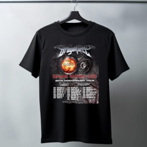 DragonForce Inhuman Rampage 2026 20th Anniversary Tour with special guests Ensiferum and Rhapsody of Fire Unisex T-Shirt