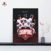 Georgia Bulldogs Baseball Are The 2026 SEC Baseball Tournament Champions For The First Time In Program History Decoration Wall Art Home Decor Poster Canvas