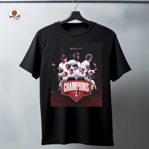 Go Dawgs Georgia Bulldogs Baseball Are The 2026 SEC Baseball Regular Season Champions Unisex T-Shirt
