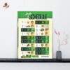 Houston Texans NFL 2026 Schedule Official Poster Decoration Wall Art Home Decor Poster Canvas