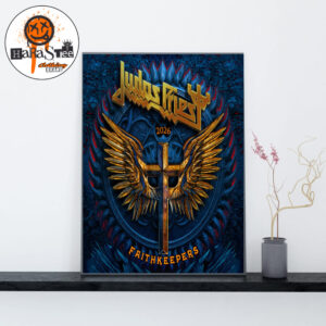Judas Priest Faithkeepers 2026 Tour Decoration Wall Art Home Decor Poster Canvas