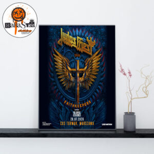 Judas Priest Faithkeepers 2026 Tour With Phil Campbell and the Bastard Sons at COS Torwar Warsaw on 28 July 2026 Decoration Wall Art Home Decor Poster Canvas
