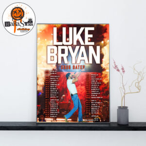 Luke Bryan Word On The Street Tour Farm Tour Double Down Tour 2026 Dates Decoration Wall Art Home Decor Poster Canvas