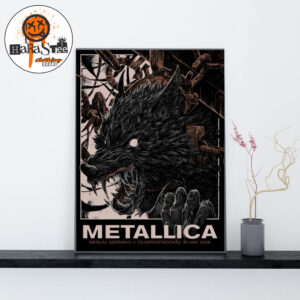 Metallica M72 Berlin Pop-Up Shop Poster 2026 M72 World Tour at Olympiastadion in Berlin Germany on May 30 2026 Decoration Wall Art Home Decor Poster Canvas