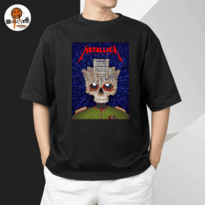 Metallica M72 Bucharest 2026 M72 World Tour Official Poster at Arena Nationala in Bucharest Romania on May 18 2026 New Fashion Unisex T-Shirt