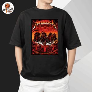 Metallica M72 Bucharest Pop-Up Shop Poster 2026 M72 World Tour At Bucharest Romania On May 13 2026 New Product Fashion Unisex T-Shirt