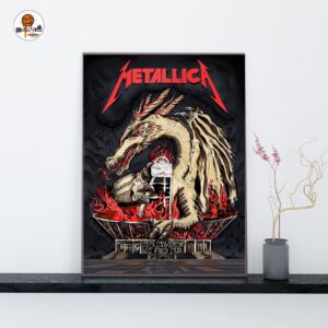 Metallica M72 Chorzow 2026 M72 World Tour Official Poster at Stadion Slaski in Chorzow Poland on May 19 2026 Decoration Wall Art Home Decor Poster Canvas