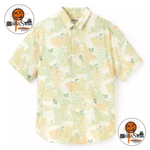Mickey Mouse And Friends Bamboo Button Down Shirt For Men By RSVLTS Exclusive Hawaiian Shirt