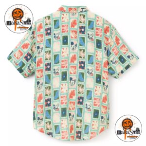Mickey Mouse Bamboo Button Down Shirt For Men By RSVLTS Exclusive Hawaiian Shirt