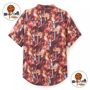 Star Wars Anakin And Padme Button Down Shirt For Men By RSVLTS Hawaiian Shirt