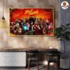 Metallica M72 Bucharest Pop-Up Shop Poster 2026 M72 World Tour At Bucharest Romania On May 13 2026 Decoration Wall Art Home Decor Poster Canvas