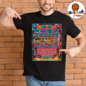 The Riot Fest 2026 Lineup Poster At Douglass Park In Chicago IL On September 18 19 20 2026 Unisex T-Shirt