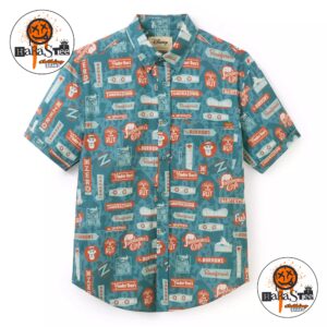 Zootopia Signage Shirt For Men By RSVLTS Exclusive Hawaiian Shirt