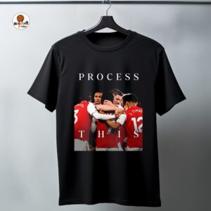 adidas x Arsenal Are The 2025-2026 Premier League Champions Arsenal Process This Unisex T-Shirt