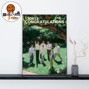 130613 Congratulations BTS 13th Anniversary 2013-2026 BTS FESTA Home Decor Poster Canvas