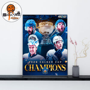2026 Calder Cup Champions Are Toronto Marlies Home Decor Poster Canvas