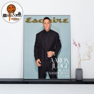 Aaron Judge Is On The Cover Of Esquire Home Decor Poster Canvas