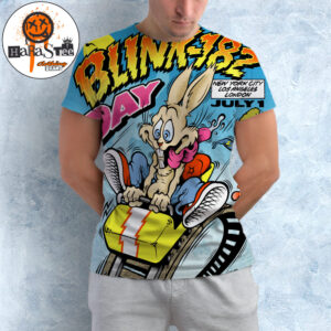 Blink-182 Day July 1st 2026 The 182nd Day Of The Year In New York City Los Angeles And London All Over Print Shirt