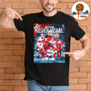 Congratulations Switzerland Silver Medal Men’s IIHF Ice Hockey World Championship Cup 2026 Men’s World Unisex T-Shirt