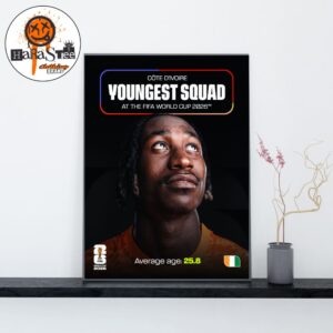Côte d’Ivoire Is Youngest Squad At The FIFA World Cup 2026 Home Decor Poster Canvas