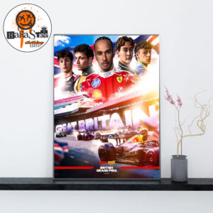 F1 Race Week Great Britain Grand Prix 2026 Poster Silverstone Circuit Home Decor Poster Canvas