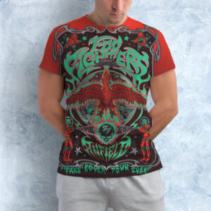 Foo Fighters Liverpool 2026 Night 1 Poster Take Cover Tour 2026 at Anfield Stadium In Liverpool England on June 25 2026 All Over Print Shirt
