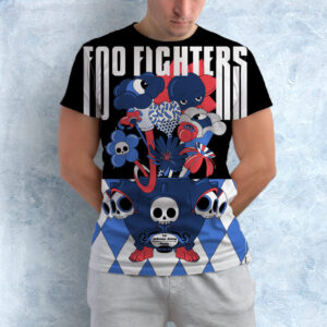Foo Fighters Paris 2026 Event Poster Show At La Defense Arena In Paris France June 19th 2026 All Over Print Shirt