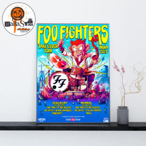 Foo Fighters Take Cover Tour India 2027 Debut Shows In Bengaluru And Mumbai Home Decor Poster Canvas