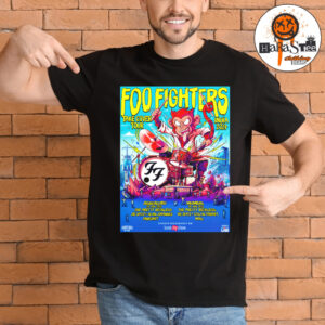 Foo Fighters Take Cover Tour India 2027 Debut Shows In Bengaluru And Mumbai Unisex T-Shirt
