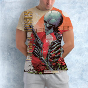 Guns N Roses Amsterdam 2026 Event Poster Show At Ziggo Dome In Amsterdam Netherlands In June 18th 2026 All Over Print Shirt