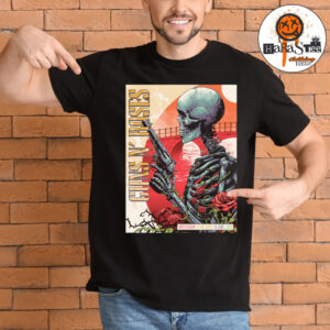 Guns N Roses Amsterdam 2026 Event Poster Show At Ziggo Dome In Amsterdam Netherlands In June 18th 2026 Unisex T-Shirt