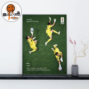 Hero Goalkeeper Vozinha And Cabo Verde Making History Draw Match 0-0 Spain In FIFA World Cup 2026 Home Decor Poster Canvas
