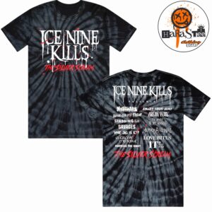 Ice Nine Kills Presents The Silver Scream With The Official Silver-Scream-A-Thon Tour Two Sided Unisex All Over Print Shirt