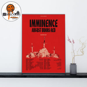 Imminence x August Burns Red﻿ Europe 2027 Home Decor Poster Canvas