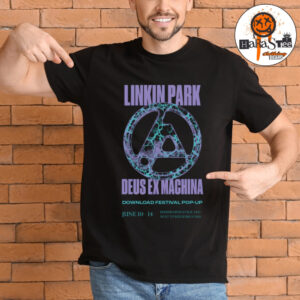 Linkin Park x Deus Ex Machina Download Festival Pop-Up 10 – 14 June 2026 Unisex T-Shirt