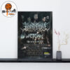 Motionless In White The Sweat And Blood Tour 2026 Leg 1 And Leg 2 Official Poster Home Decor Poster Canvas