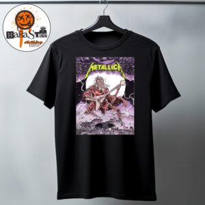 Metallica M72 Budapest 2026 Tonight’s Show Venue Poster M72 World Tour at Puskas Arena in Budapest Hungary on June 11 2026 Unisex T-Shirt