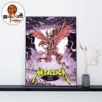 Metallica M72 Budapest 2026 Venue Poster Tonight’s Show M72 World Tour at Puskas Arena in Budapest Hungary on June 13 2026 Decoration Wall Art Home Decor Poster Canvas
